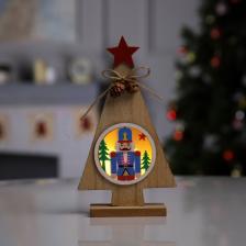 Светодиодная фигура «Щелкунчик» 11x20x5 см, дерево, батарейки LR41x3 (в комплекте), свечение тёплое белое Светодиодная фигура «Щелкунчик» 11x20x5 см, дерево, батарейки LR41x3 (в комплекте), свечение тёплое белое