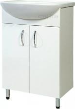 Тумба под раковину Санта Сити 60 белый Тумба под раковину Санта Сити 60 белый