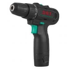 Дрель-шуруповерт аккумуляторная Аккумуляторная дрель-шуруповерт DWT ABSP-12 NF-2 BMC, 12V, 12В/2Ач Li-ion, 24 Нм, 2 скорости, 0-400/0-1350 об/мин, 2 АКБ ЗУ Дрель-шуруповерт аккумуляторная Аккумуляторная дрель-шуруповерт DWT ABSP-12 NF-2 BMC, 12V, 12В/2Ач Li-ion, 24 Нм, 2 скорости, 0-400/0-1350 об/мин, 2 АКБ ЗУ