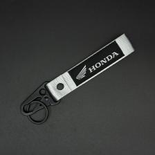 Брелок с вышивкой логотипа автомобиля, брелок для ключей для Honda NSS350 CM300 CB500 CB650R CB190, аксессуары для украшения мотоцикла Брелок с вышивкой логотипа автомобиля, брелок для ключей для Honda NSS350 CM300 CB500 CB650R CB190, аксессуары для украшения мотоцикла