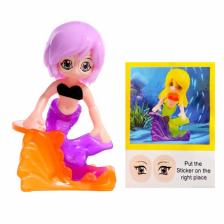 Пластмассовый конструктор «Русалочка», 6 деталей, МИКС Пластмассовый конструктор «Русалочка», 6 деталей, МИКС