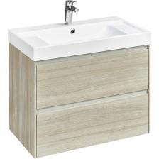 Тумба под раковину Roca Ona 800 Светлый Дуб 2 ЯщикаХарактеристики и преимущества:Средиземноморский стиль: Элегантный оттенок светлого дуба преображает интерьер, привнося природу и уют в домашнюю среду.Практичность и качество: Корпус и фасады изготовлены из влагостойких материалов и защищены современными пленками от европейских производителей, что гарантирует долговечную эксплуатацию и неизменно красивый внешний вид.Функциональность: Профильная металлическая ручка простирается по всей ширине фасада, обеспечивая удобное и плавное открывание ящиков, защищая поверхности от повреждений и следов влаги.Комфортное хранение: Внутри тумбы находятся антисползающие коврики, а верхний ящик оборудован встроенной системой организации пространства, позволяя держать вещи в полном порядке.Эргономика и надежность: Современные направляющие Hettich обеспечивают полное и плавное выдвижение ящиков, а тесты на работоспособность подтвердили их способность выдержать до 60 000 циклов открывания-закрывания.Простота установки: Навесы в комплекте обеспечивают поддержку тяжелых грузов до 100 кг и включают функцию регулировки, компенсирующую недостатки вертикальной поверхности стен.Раковина в комплекте: Возможно приобретение отдельной раковины из композитного материала серии Ona, что обеспечит идеальную интеграцию с тумбой и создаст гармоничный ансамбль. Тумба под раковину Roca Ona 800 Светлый Дуб 2 ЯщикаХарактеристики и преимущества:Средиземноморский стиль: Элегантный оттенок светлого дуба преображает интерьер, привнося природу и уют в домашнюю среду.Практичность и качество: Корпус и фасады изготовлены из влагостойких материалов и защищены современными пленками от европейских производителей, что гарантирует долговечную эксплуатацию и неизменно красивый внешний вид.Функциональность: Профильная металлическая ручка простирается по всей ширине фасада, обеспечивая удобное и плавное открывание ящиков, защищая поверхности от повреждений и следов влаги.Комфортное хранение: Внутри тумбы находятся антисползающие коврики, а верхний ящик оборудован встроенной системой организации пространства, позволяя держать вещи в полном порядке.Эргономика и надежность: Современные направляющие Hettich обеспечивают полное и плавное выдвижение ящиков, а тесты на работоспособность подтвердили их способность выдержать до 60 000 циклов открывания-закрывания.Простота установки: Навесы в комплекте обеспечивают поддержку тяжелых грузов до 100 кг и включают функцию регулировки, компенсирующую недостатки вертикальной поверхности стен.Раковина в комплекте: Возможно приобретение отдельной раковины из композитного материала серии Ona, что обеспечит идеальную интеграцию с тумбой и создаст гармоничный ансамбль.