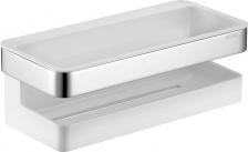 Полка Keuco Collection Moll 12758 хром, белая Полка Keuco Collection Moll 12758 хром, белая