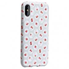 Чехол-накладка для iPhone X/XS HOCO FLOWERY TPU Dots floral Чехол-накладка для iPhone X/XS HOCO FLOWERY TPU Dots floral