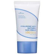Увлажняющий минеральный солнцезащитный крем IsNtree Hyaluronic Acid Natural Sun Cream SPF50+ PA++++ Увлажняющий минеральный солнцезащитный крем IsNtree Hyaluronic Acid Natural Sun Cream SPF50+ PA++++