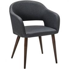 Кресло Oscar тёмно-серый/т.орех R-Home арт.410118132h_grey_т.орех Кресло Oscar тёмно-серый/т.орех R-Home арт.410118132h_grey_т.орех