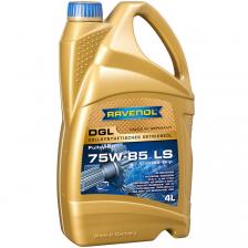 Трансмиссионное масло Ravenol DGL 75W-85, 4 л Трансмиссионное масло Ravenol DGL 75W-85, 4 л
