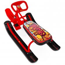 Снегокат Тимка (ВЫСОКИЙ) СПОРТ 1+ Ника ГРАФФИТИ КРАСНЫЙ рама красная, высота руля 54см ТС1+/GR красный Снегокат Тимка (ВЫСОКИЙ) СПОРТ 1+ Ника ГРАФФИТИ КРАСНЫЙ рама красная, высота руля 54см ТС1+/GR красный