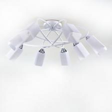 люстра потолочная РОССВЕТ Беата 8х20Вт E27 металл белый люстра потолочная РОССВЕТ Беата 8х20Вт E27 металл белый