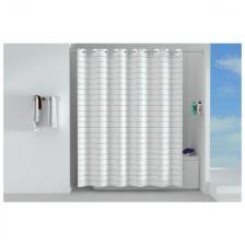 занавеска для ванной OFELIS Кирпичики 180х200см полиэстер белая занавеска для ванной OFELIS Кирпичики 180х200см полиэстер белая