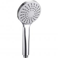 Лейка для душа предназначена для рассеивания/разделения потока воды, поступающего через душевой шланг из смесителя, на отдельные струи. Высокопрочное хром-никелевое покрытие защищает поверхность лейки от царапин и сколов. Материал: пластик Цвет корпуса: хром. Диаметр: 96 мм Диаметр распылителя: 90 мм Количество режимов работы: 1 Вид поверхности: глянцевый Форма: круглая Лейка для душа предназначена для рассеивания/разделения потока воды, поступающего через душевой шланг из смесителя, на отдельные струи. Высокопрочное хром-никелевое покрытие защищает поверхность лейки от царапин и сколов. Материал: пластик Цвет корпуса: хром. Диаметр: 96 мм Диаметр распылителя: 90 мм Количество режимов работы: 1 Вид поверхности: глянцевый Форма: круглая