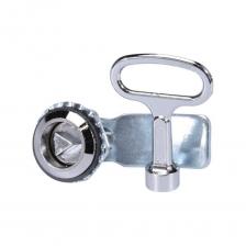 Замок щитовой Brante с треугольным ключом, изогнутый ригель 122355 Замок щитовой Brante с треугольным ключом, изогнутый ригель 122355