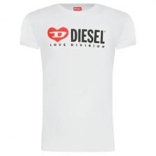Футболка стандартного кроя Diesel, белый Футболка стандартного кроя Diesel, белый