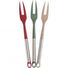 Это незаменимый инструмент для любого гурмана и профессионального повара. Она изготовлена из высококачественной нержавеющей стали, что обеспечивает ее долговечность и устойчивость к коррозии. Острые зубцы вилки легко проникают в мясо, обеспечивая надежный захват и удобство при разделке и нарезке. Благодаря эргономичной ручке, вилка легко лежит в руке и не скользит, что позволяет работать с ней без усталости даже в течение длительного времени.Внимание! Товар представлен в нескольких цветах, без возможности выбора. Это незаменимый инструмент для любого гурмана и профессионального повара. Она изготовлена из высококачественной нержавеющей стали, что обеспечивает ее долговечность и устойчивость к коррозии. Острые зубцы вилки легко проникают в мясо, обеспечивая надежный захват и удобство при разделке и нарезке. Благодаря эргономичной ручке, вилка легко лежит в руке и не скользит, что позволяет работать с ней без усталости даже в течение длительного времени.Внимание! Товар представлен в нескольких цветах, без возможности выбора.