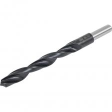 Сверло по металлу с проточенным хвостовиком GRAFF предназначено для сверления легированных и нелегированных сталей с пределом прочности до 800 Н/ мм2, металлокерамики, чугуна, цветных металлов. Изготовлено из высококачественной быстрорежущей стали HSS 4241 с финишной обработкой парооксидированием, что повышает прочность сверла и его срок службы. Угол заточки при вершине составляет 118 градусов. Особенность таких сверл в том, что они имеют проточенный хвостовик, что позволяет использовать сверла больших диаметров в обычных дрелях с маленьким патроном. Сверло по металлу с проточенным хвостовиком GRAFF предназначено для сверления легированных и нелегированных сталей с пределом прочности до 800 Н/ мм2, металлокерамики, чугуна, цветных металлов. Изготовлено из высококачественной быстрорежущей стали HSS 4241 с финишной обработкой парооксидированием, что повышает прочность сверла и его срок службы. Угол заточки при вершине составляет 118 градусов. Особенность таких сверл в том, что они имеют проточенный хвостовик, что позволяет использовать сверла больших диаметров в обычных дрелях с маленьким патроном.