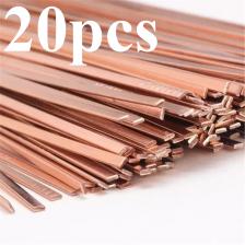 20 шт. для высококачественного медного электрода, электрода для медных труб, электрода для кондиционирования воздуха, холодильника, специальной сварки 20 шт. для высококачественного медного электрода, электрода для медных труб, электрода для кондиционирования воздуха, холодильника, специальной сварки