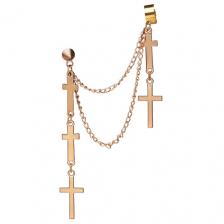 Серьги NOTHING BUT LOVE Серьга Кафф "Кресты" Серьги NOTHING BUT LOVE Серьга Кафф "Кресты"