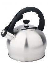 Чайник из нержавеющей стали со свистком, 3 л Чайник из нержавеющей стали со свистком, 3 л