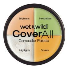 Палитра консилеров для лица, 6,5 г Wet n Wild, Cover All Concealer Palette Палитра консилеров для лица, 6,5 г Wet n Wild, Cover All Concealer Palette