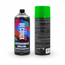 Эмаль – аэрозоль акриловая DECORIX F204, цвет зелёный флуоресцентный, 520 мл Эмаль – аэрозоль акриловая DECORIX F204, цвет зелёный флуоресцентный, 520 мл