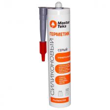герметик силиконовый MASTERTEKS PM универсальный 290мл серый, арт.9610085/9612912 герметик силиконовый MASTERTEKS PM универсальный 290мл серый, арт.9610085/9612912