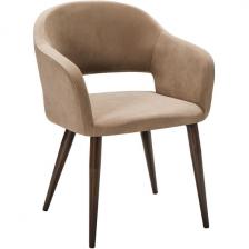 Кресло Oscar Diag beige/т.орех R-Home арт.410118152h_beige_т.орех Кресло Oscar Diag beige/т.орех R-Home арт.410118152h_beige_т.орех