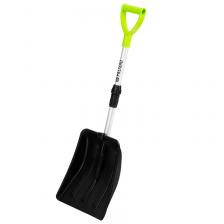 Лопата для уборки снега Palisad BASE 61693, полипропилен, 260х340х720-915 мм, телескопический черенок Лопата для уборки снега Palisad BASE 61693, полипропилен, 260х340х720-915 мм, телескопический черенок
