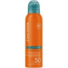 Sun Sport Охлаждающий невидимый спрей для тела Spf50 200 мл, Lancaster Sun Sport Охлаждающий невидимый спрей для тела Spf50 200 мл, Lancaster