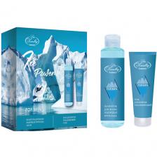 Набор средств для ванной и душа LISS KROULLY Подарочный набор MN-2401 Шампунь Бодрящая прохлада Гель для бритья увлажняющий Набор средств для ванной и душа LISS KROULLY Подарочный набор MN-2401 Шампунь Бодрящая прохлада Гель для бритья увлажняющий