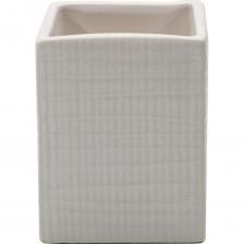 Керамический стакан для зубных щеток «Пятый элемент» – стильный и практичный аксессуар для ванной комнаты. Стакан изготовлен в виде минималистичного куба с тактильными узорами. Стакан для щеток легко мыть, он не впитывает воду и устойчив к влаге. Аксессуар украсит ванную комнату и подойдет для любого интерьера: сканди, бохо, лофт, хай-тек, романтичный и другие. Белый цвет стакана будет радовать глаз и поднимать настроение с самого утра. Стакан для щеток будет гармонично смотреться с дозатором и мыльницей из коллекции «Пятый элемент». Купить аксессуары для ванной комнаты можно в квартиру, загородный дом, офис или в подарок близкому человеку. Керамический стакан для зубных щеток «Пятый элемент» – стильный и практичный аксессуар для ванной комнаты. Стакан изготовлен в виде минималистичного куба с тактильными узорами. Стакан для щеток легко мыть, он не впитывает воду и устойчив к влаге. Аксессуар украсит ванную комнату и подойдет для любого интерьера: сканди, бохо, лофт, хай-тек, романтичный и другие. Белый цвет стакана будет радовать глаз и поднимать настроение с самого утра. Стакан для щеток будет гармонично смотреться с дозатором и мыльницей из коллекции «Пятый элемент». Купить аксессуары для ванной комнаты можно в квартиру, загородный дом, офис или в подарок близкому человеку.