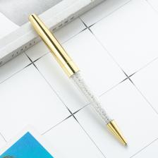 Розовая золотая металлическая шариковая ручка Розовая золотая металлическая шариковая ручка