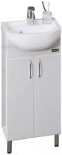 Тумба под раковину Санта Сити 40 белый Тумба под раковину Санта Сити 40 белый