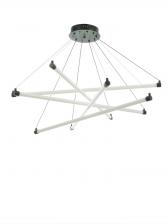 Светильник потолочный BayerLux «Крайс», 5хLED, 90 Вт, 4000К, черный, 84x84x54-204 см Светильник потолочный BayerLux «Крайс», 5хLED, 90 Вт, 4000К, черный, 84x84x54-204 см