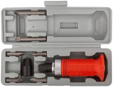 Отвертка ударная с набором насадок, 7 предметов Отвертка ударная с набором насадок, 7 предметов