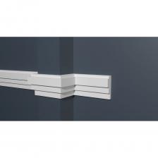 Ударопрочный влагостойкий стеновой молдинг под покраску Decor-Dizayn DD625 Ударопрочный влагостойкий стеновой молдинг под покраску Decor-Dizayn DD625