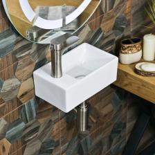 Раковина подвесная настенная MELANA (320349R) прямоугольная, белая Раковина подвесная настенная MELANA (320349R) прямоугольная, белая