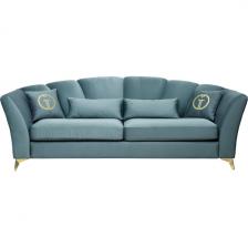 Диван Annette трехместный без мех,велюр бирюз.Colt1004/зол 250*100*95 Garda Decor арт.ANNETTE-3-2K-Colt1004 Диван Annette трехместный без мех,велюр бирюз.Colt1004/зол 250*100*95 Garda Decor арт.ANNETTE-3-2K-Colt1004