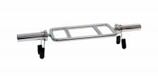 Гриф узкий параллельный хват хромированный 34 quot; с замками REBEL R-OB34-С Гриф узкий параллельный хват хромированный 34 quot; с замками REBEL R-OB34-С
