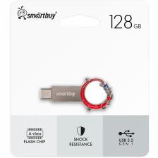 USB 3.0/3.1 накопитель Smartbuy 128GB Metal Snake Dual Type-C/Type-A (SB128GB3MSN), цена за 1 шт USB 3.0/3.1 накопитель Smartbuy 128GB Metal Snake Dual Type-C/Type-A (SB128GB3MSN), цена за 1 шт