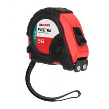 Рулетка измерительная Профи прорезиненный корпус, магнитная, 5м х 19мм REXANT, цена за 1 шт Рулетка измерительная Профи прорезиненный корпус, магнитная, 5м х 19мм REXANT, цена за 1 шт