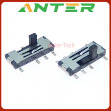 10 шт. 3-позиционный 8-контактный 2P2T DPDT вертикальный миниатюрный SMD SMT ползунковый выключатель питания MST-23C02 10 шт. 3-позиционный 8-контактный 2P2T DPDT вертикальный миниатюрный SMD SMT ползунковый выключатель питания MST-23C02