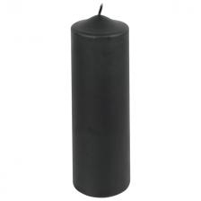 свеча-столбик ВОЛШЕБНАЯ СТРАНА Deco 19х6см черный 32ч/г без аромата свеча-столбик ВОЛШЕБНАЯ СТРАНА Deco 19х6см черный 32ч/г без аромата