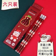 Деревянные простые карандаши HB 6 шт. Деревянные простые карандаши HB 6 шт.