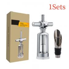 Многофункциональная открывалка для бутылок красного вина, портативный штопор, открывалка для бутылок, средство для удаления винной пробки, открывалка для бутылок винного вина премиум-класса Многофункциональная открывалка для бутылок красного вина, портативный штопор, открывалка для бутылок, средство для удаления винной пробки, открывалка для бутылок винного вина премиум-класса