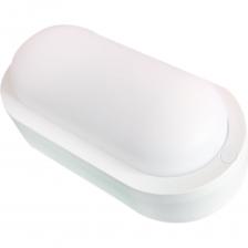 Светодиодный герметичный светильник Apeyron 12Вт, 970Лм, 6500К, IP65, овал, матовый белый 28-08 Светодиодный герметичный светильник Apeyron 12Вт, 970Лм, 6500К, IP65, овал, матовый белый 28-08