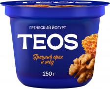 Йогурт Teos Греческий Грецкий орех-мед 2% 250г Йогурт Teos Греческий Грецкий орех-мед 2% 250г