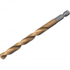 Сверло по металлу (8х117х75 мм; HEX1/4; Р4М3) MATRIX 717802 Сверло по металлу (8х117х75 мм; HEX1/4; Р4М3) MATRIX 717802