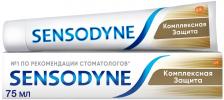 Зубная паста Sensodyne Комплексная защита для чувствительных зубов с фтором 75мл Зубная паста Sensodyne Комплексная защита для чувствительных зубов с фтором 75мл
