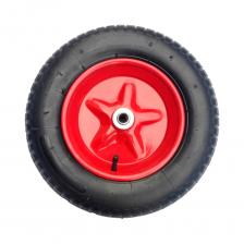 Пневматическое колесо для тачки/тележки Колесо пневматическое для тачки/тележки 4.1/3.5-4, 20 мм симметричная ступица WORKY ARD255905 Пневматическое колесо для тачки/тележки Колесо пневматическое для тачки/тележки 4.1/3.5-4, 20 мм симметричная ступица WORKY ARD255905