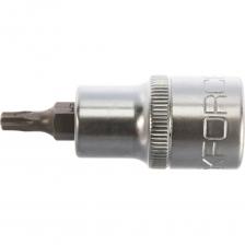 Головка-бита TORX с отверстием (T25; 1/2"; L-55 мм) ROCKFORCE RF-34705525 Головка-бита TORX с отверстием (T25; 1/2"; L-55 мм) ROCKFORCE RF-34705525